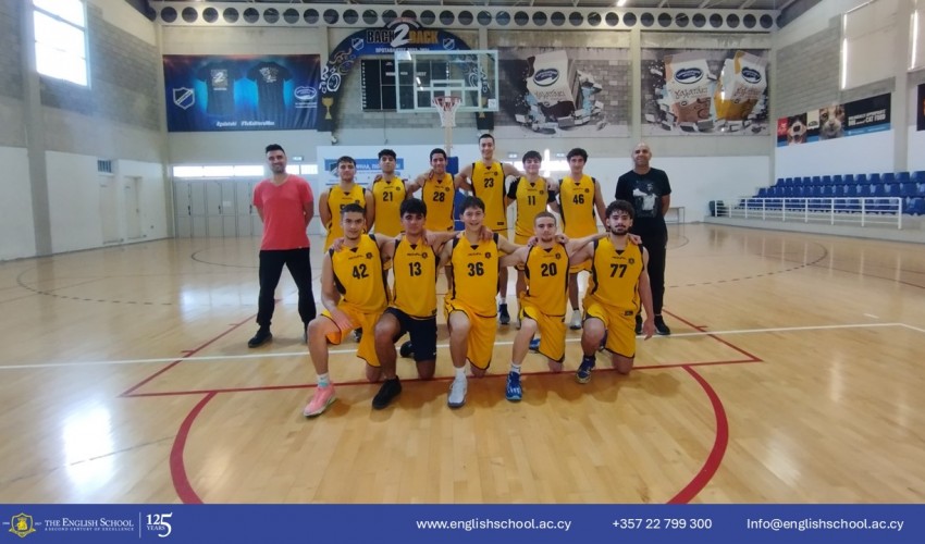  Senior Boys Basketball Team Triumphs in Nicosia Tournament Opener