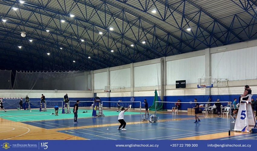 Outstanding Performance at the Pancyprian Badminton Competition