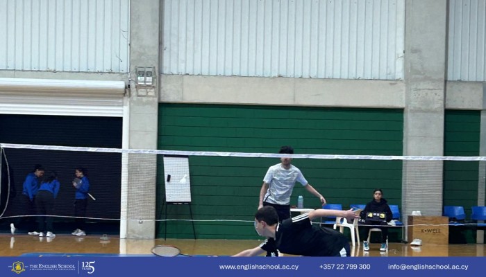 Outstanding Performance at the Pancyprian Badminton Competition