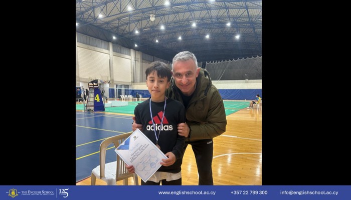 Outstanding Performance at the Pancyprian Badminton Competition