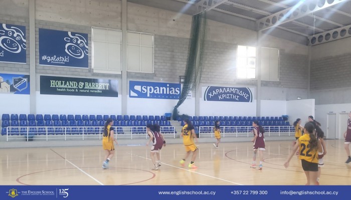 Junior Girls’ Basketball Team’s Success in the Nicosia Basketball Competition