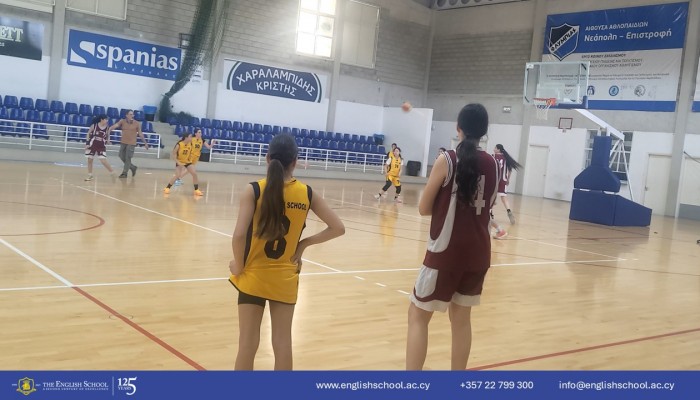 Junior Girls’ Basketball Team’s Success in the Nicosia Basketball Competition