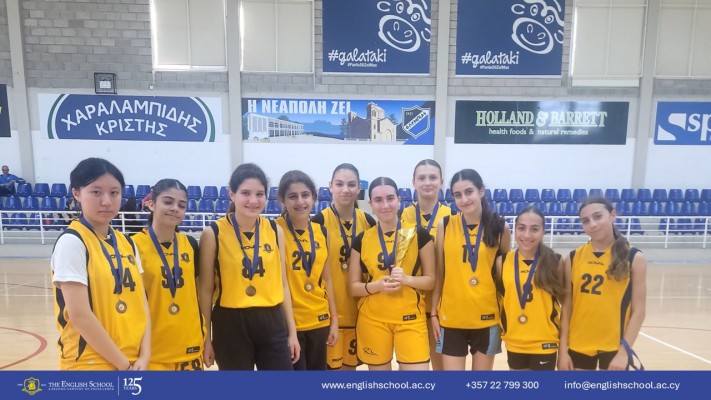 Junior Girls’ Basketball Team’s Success in the Nicosia Basketball Competition