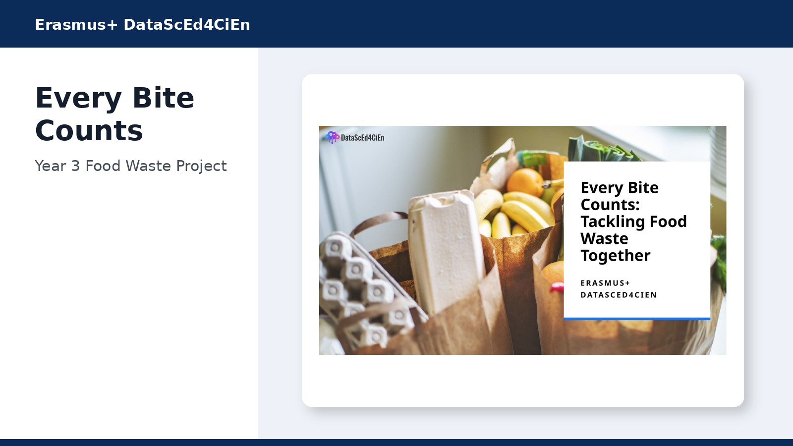 Year 3 Students Tackle Food Waste Through Data Science and STEAM