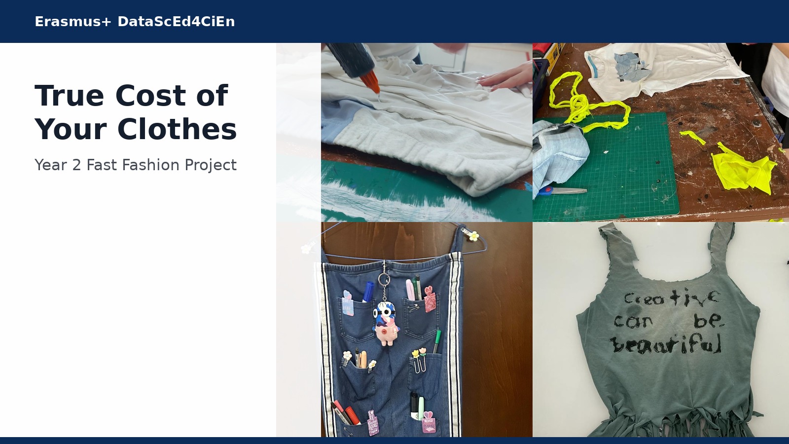 Year 2 Students Explore the True Cost of Fast Fashion Through Data Science and STEAM