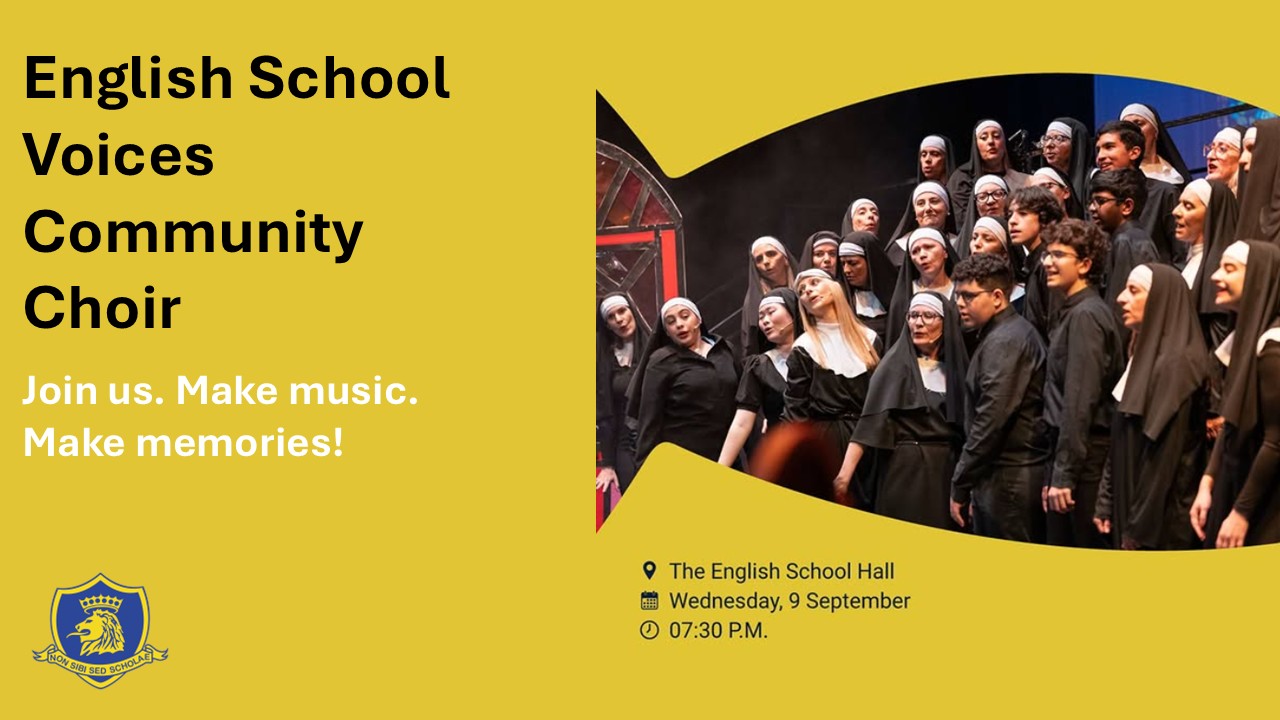 English School Voices Community Choir Welcomes New Members