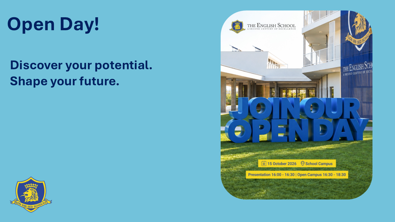 Discover The English School at Our Open Day