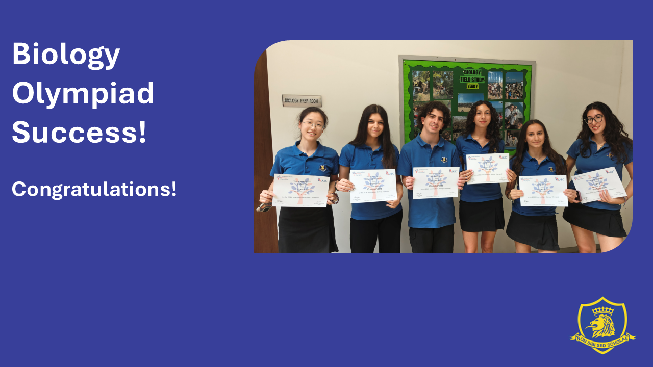 Celebrating Success in the Intermediate Biology Olympiad