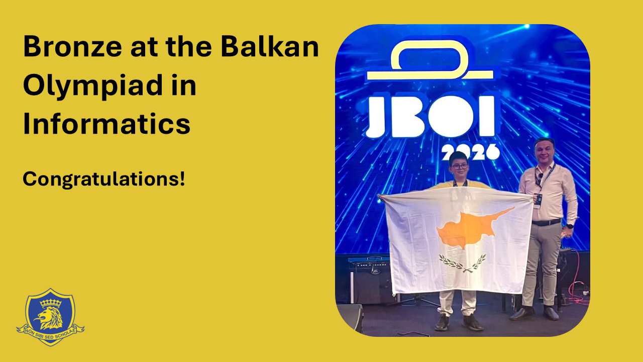 Bronze at the Balkan Olympiad in Informatics