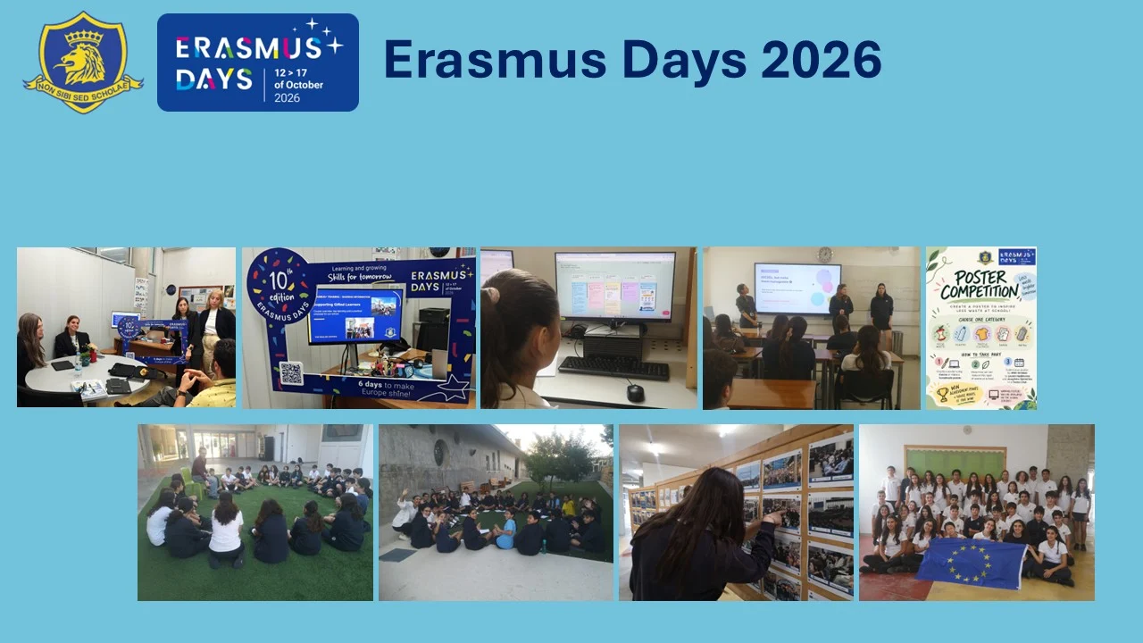 Erasmus Days 2026 at The English School: Learning and Growing – Skills for Tomorrow